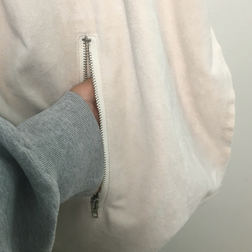 Cream Open Front Waterfall Cardigan - Picture 7 of 10